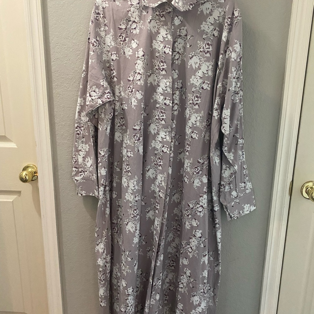 Floral Long Sleeve Dress